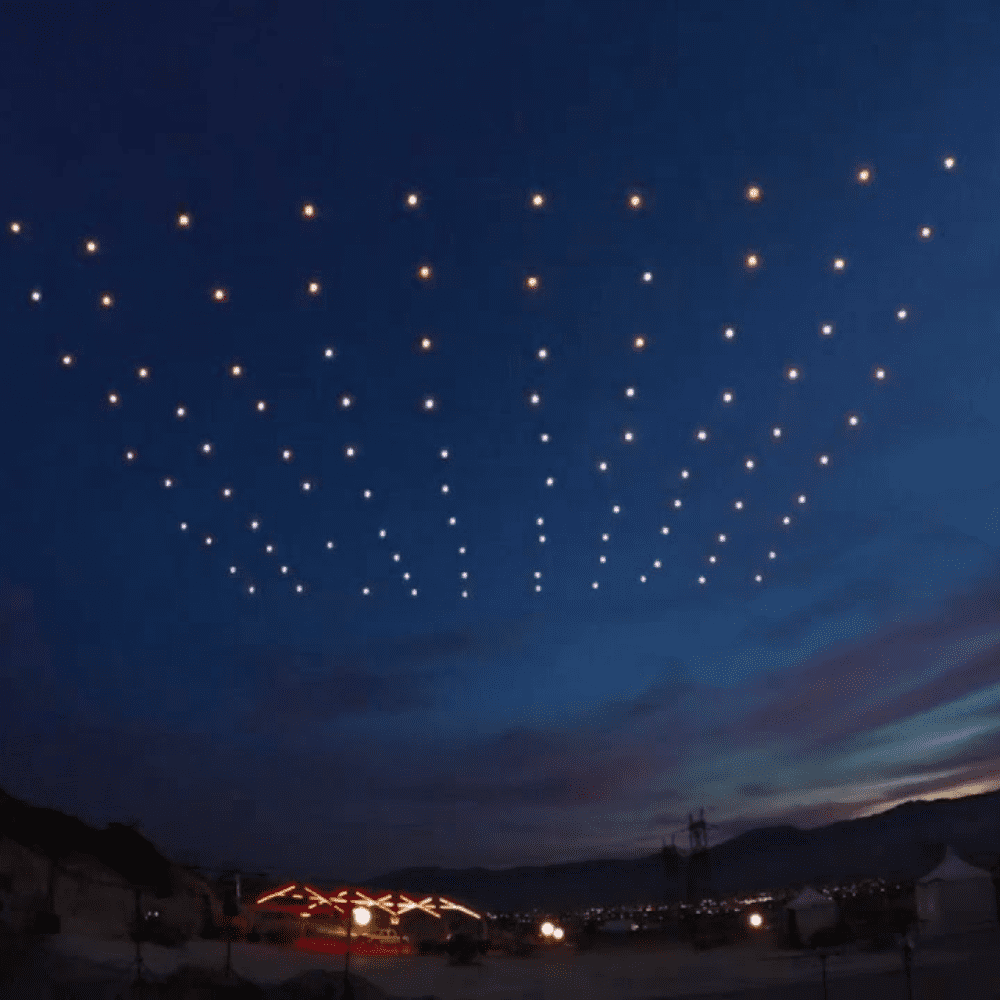 SWARM LIGHT SHOW DRONE