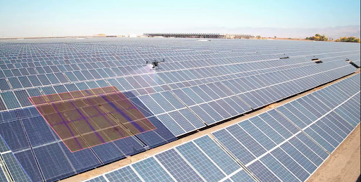 Solar Panel Inspection Drones in Dubai