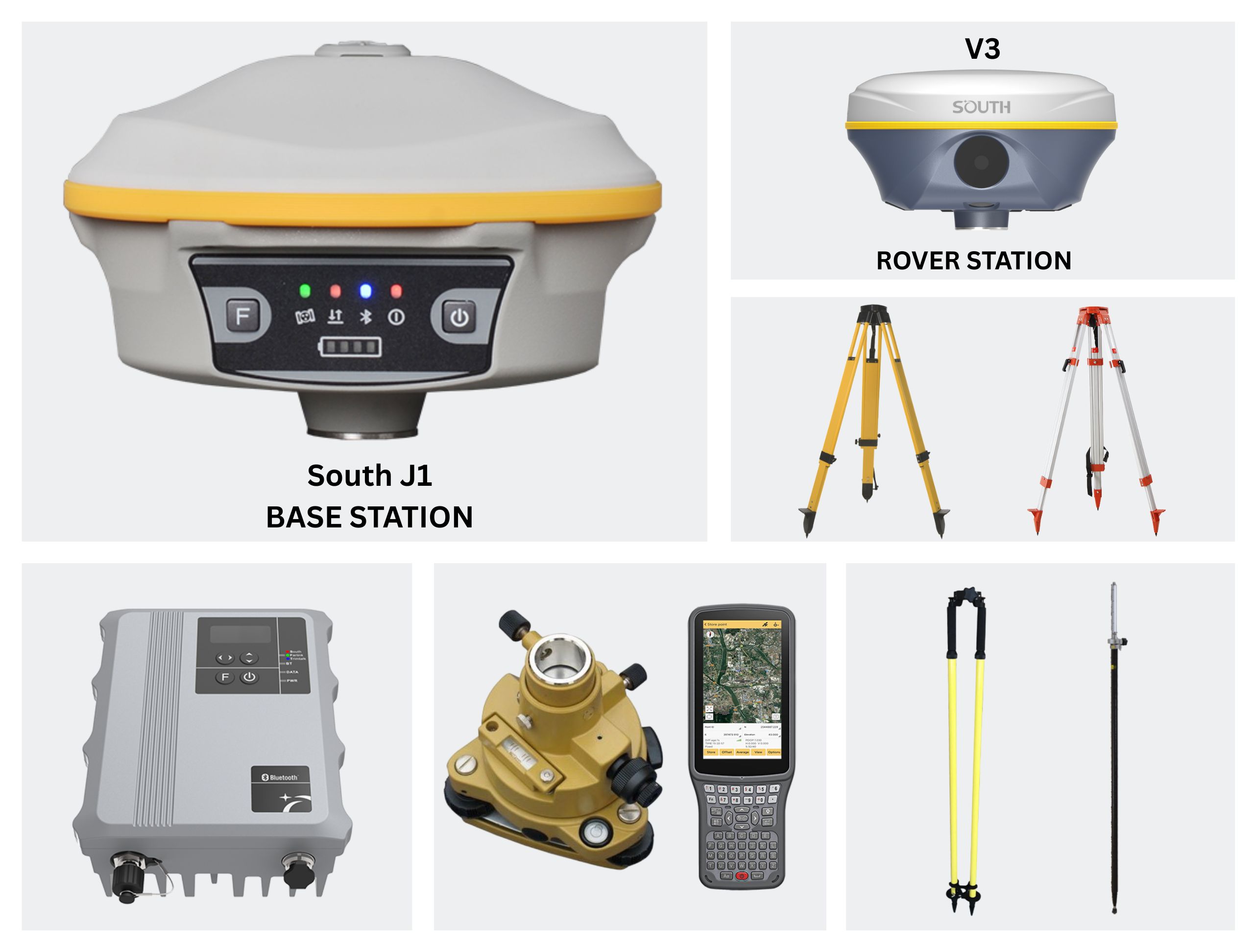 South J1 Base + V3 Rover (Full Set)